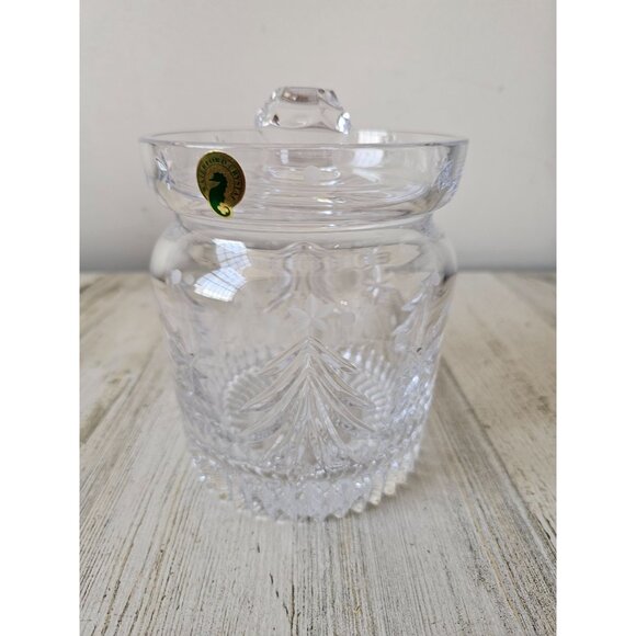 Waterford Xmas‎ night biscuit barrel 40028002 new - Picture 1 of 8